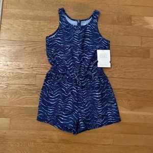 Blue Athleta Girl Romper